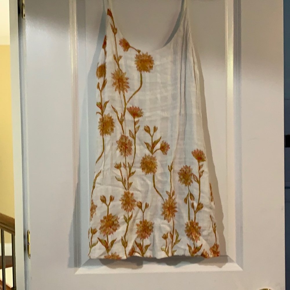 short sunflower dress